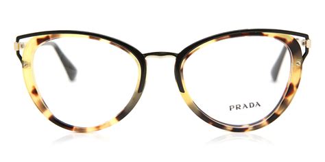 Prada PR 53UV 7S01O1 Eyeglasses in Medium Havana